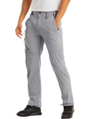 Summer Elastic Hiking Pants Mens Quick Drying Fishing Pants Outdoor Sports Trekking Climbing Work Trousers