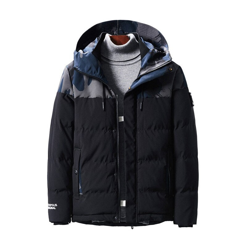 Men Coats Winter Jacket Men Slim Military Camouflage Outwear Warm Coat Top Clothing Casual Men