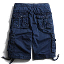 Summer Men Military Cargo Shorts Army Green Tactical Shorts Men Cotton Loose Work Casual Short
