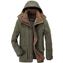 Winter coat men fleece warm cotton parka coat men jacket Thick Warm Jacket Parkas Men padded