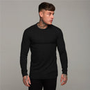 Autumn Mens T shirt Thin Pullover Sweaters Solid Casual O Neck Long sleeve Knitwear Top Male