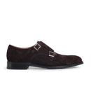 Handmade Men Shoes Full Grain Genuine Leather Double Buckle business office party wedding shoes original