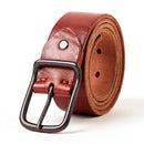 Men genuine leather belt designer belts men luxury strap vintage pin buckle for jeans store star products