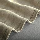 Men Summer Solid Cotton Linen Thin Straight Pants Male Casual Loose Simple Blue Khaki Trousers