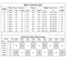 Summer Calf-Length Cargo Mens Cotton Shorts Multi-pocket Solid Male Puls Size Beach Shorts Capris Fat