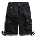 Summer Men Military Cargo Shorts Army Green Tactical Shorts Men Cotton Loose Work Casual Short