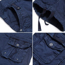 Summer Men Military Cargo Shorts Army Green Tactical Shorts Men Cotton Loose Work Casual Short