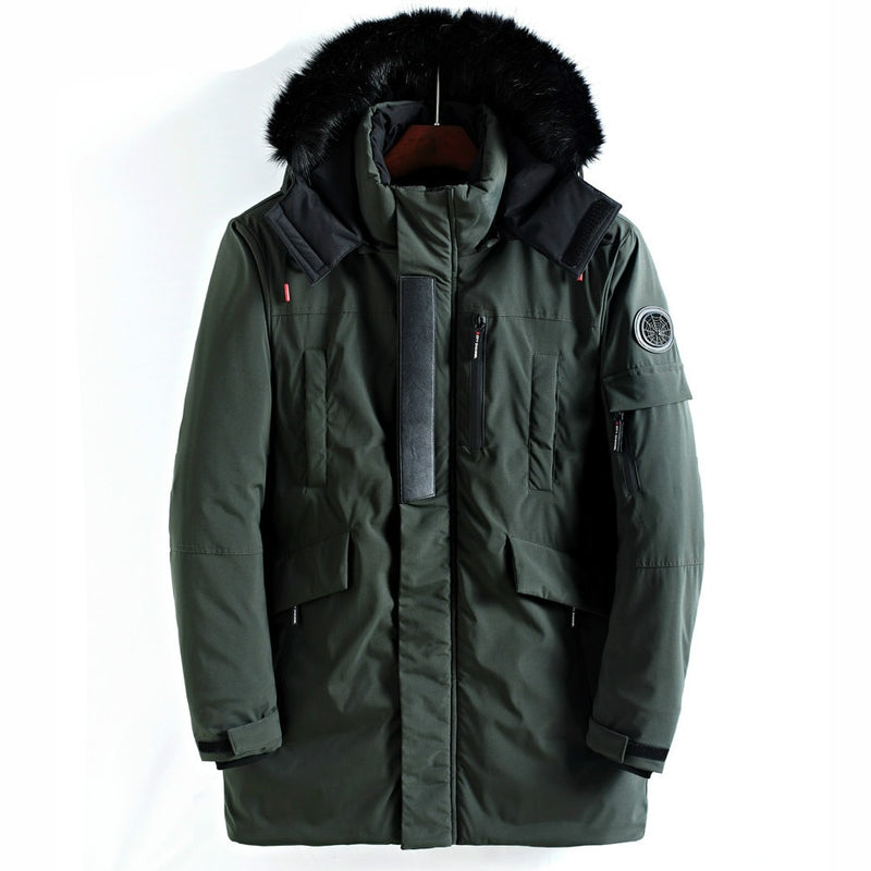 Winter Coat Men Jackets Warm Thick Coats Military Vintage Mens Clothing