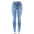 Basic Jeans For Women Classic Stretchy Five Pockets Denim Skinny Pants Trousers