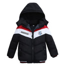 Kids Baby Outerwear Thick Warm Children Down Jacket Children Long Sleeve Hooded Jackets For Boys