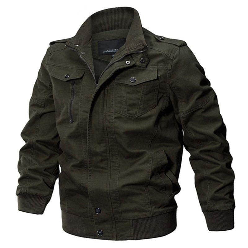 Jacket Men Winter Military Army Pilot Bomber Jacket Tactical Casual Air Force Flight Jacket