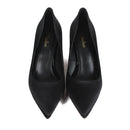 Handmade Black Classic Women Genuine leather shoes Wedding party Dancing Dress Shoe for Ladies Women High Heel