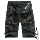 Summer Shorts Section Denim Shorts Men Cotton Short Fat Increase Young Men Bags Overalls