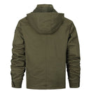 Military Jacket Men Hooded Cotton Pilot Jacket Coat Army Men Bomber Jackets Cargo Flight Jacket Male