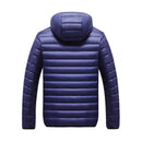 Autumn and Winter Down Jacket Men White Duck Down Hooded Sports Casual and Warm Clothes Coat