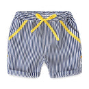 Boys Outfits Cute Cartoon Whale Pattern T-Shirts and Striped Summer Shorts Set for Kids Clothes Beach Suit