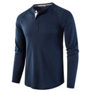 Fine Plaid Long Sleeves Soft t-Shirts Casual Fitness Men Tops Pullover