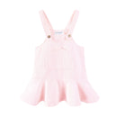 Plain Pinafore Mini Dress Toddler Girl Spring Clothes
