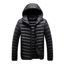 Autumn and Winter Down Jacket Men White Duck Down Hooded Sports Casual and Warm Clothes Coat