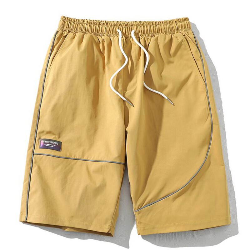 Short Comfortable Breathable All-Match Casual Men Pocket Shorts Working Men Beach Short Big