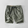 Summer Men High Quality Cotton Cargo Shorts Sport Jogger Simple Loose Solid Zipper