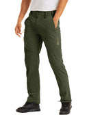 Summer Elastic Hiking Pants Mens Quick Drying Fishing Pants Outdoor Sports Trekking Climbing Work Trousers