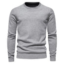 Men Sweater Casual Solid Color Warm Sweater Men Winter Slim Mens Sweaters