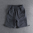 Solid casual shorts men summer sports loose pants