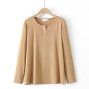 Autumn Women Basics Sweater Slim Fit High Strecth Knitted Cotton Pullover Solid Color O-Neck Long Sleeve Knitwear