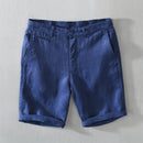 Summer Men Shorts Multi-pocket Linen Cargo Casual Shorts Men Women Breathable Solid Loose Bermuda Beach Board Shorts