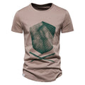 Summer Cotton T-shirts for Men Short Sleeve O-neck Tops Tee Shirts Casual Streetwear Fashion Men T Shirts