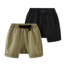 Summer Sports Cotton Pocket Handsome Elastic Sports Crotch Belt Cotton Shorts For Kids Baby Boys