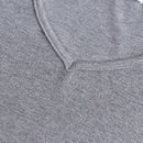 Long Sleeve T-shirt Women Clothing Solid Color V-Neck Bottoming Tops Autumn Loose Casual Basics Tees