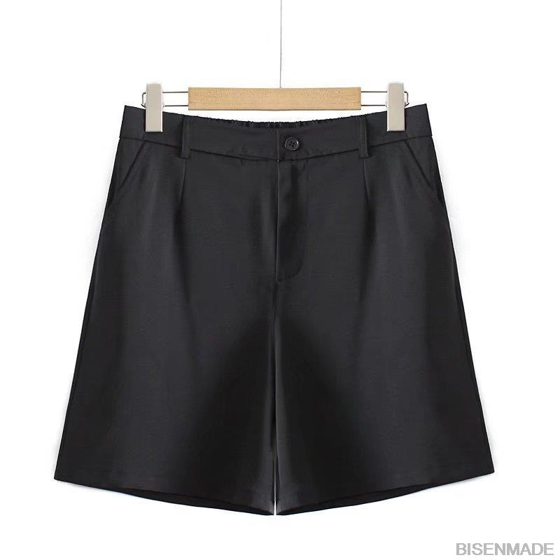 Women Clothing Stretch Wide Leg Curve Hot Pants