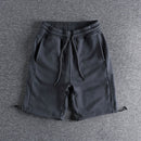Solid casual shorts men summer sports loose pants