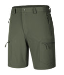 Summer Quick Dry Casual Shorts Mens Lightweight Shorts with Outdoor Hiking Nylon Work Shorts