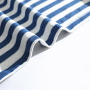 Men Short Sleeve Navy Striped Cotton T-shirt Summer O-neck Casual Loose Pullovers Tops Tees