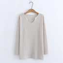 Sweatshirt Women Spring Waffle Bottoming Tops Loose Long Sleeve Hoody Curve Clothes