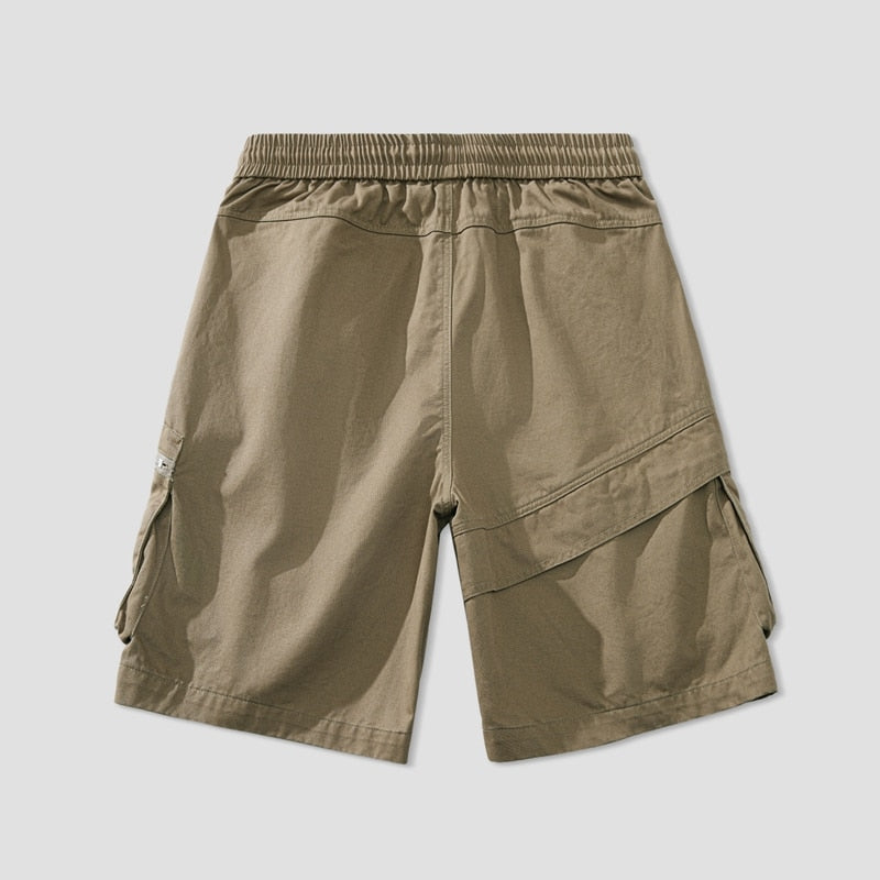 Men Summer Sports Shorts Cotton Casual Men Solid Casual Loose College Basketball Gym Shorts Beach Shorts