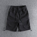 Solid casual shorts men summer sports loose pants