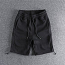 Solid casual shorts men summer sports loose pants