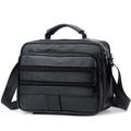 Travel Crossbody Bag High Quality Leather Handbag For Male Large Capacity Waterproof Single Shoulder Bags