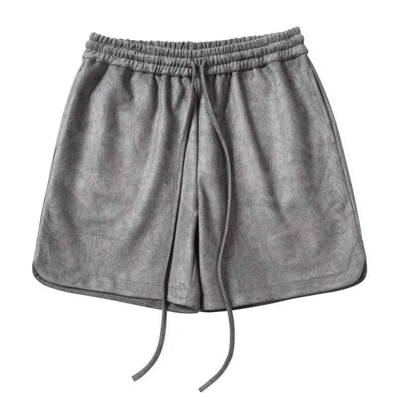 Mens Sports Shorts Streetwear Summer Casual Baggy Loose Punk Short Pants