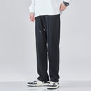 Jogger Pants Mens Loose Sweatpants Cotton Sportswear Trousers Solid Male Jogging Workout Track Pants