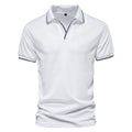Men Solid Color Short Sleeve Classic Mens Polos New Summer Polo Shirt Men Clothing