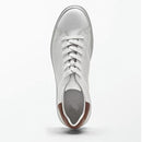 Pure White  Shoes Man Genuine Leather Casual Shoes Man Sneakers