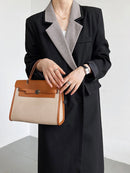 Women Long Blazer Lapel Long Sleeve Loose Fit Jacket Spring Autumn