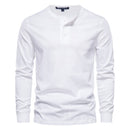 Top Grade Solid Cotton Polo Shirts for Men Arrival Homme Designer Business Casual Tops Long Sleeve Lapel Men T-shirt