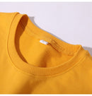 Spring and Autumn Solid Color Round Neck Terry Sweater Men and Women Long Sleeve Pullover Sports Sweater