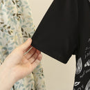 Dresses For Women Clothing Love Letter Female Dress Casual O-Neck Short Sleeve Side Pocket Curve Dress Summer